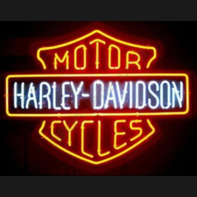 harley davidson motorcycle neon signs